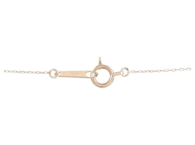 Autre Marque Collana K10 Pink Gold Diamond - vista 5