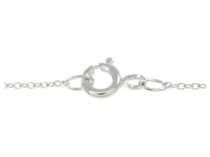 Autre Marque Collana in oro bianco 750 e diamanti - vista 5