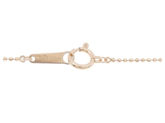 Autre Marque Collana in oro rosa K10 e diamanti - vista 5