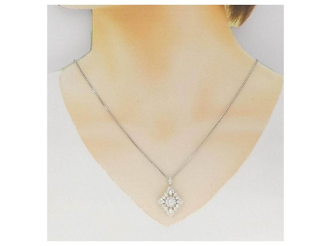 Autre Marque Collar de diamantes PT900/PT850 - vista 6