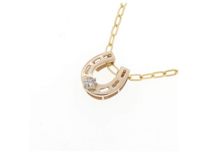Autre Marque Collana Horseshoe Au750 Diamanti - vista 3