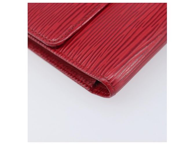 LOUIS VUITTON Epi Porte Tresor International Wallet Red M63387 LV - vista 14