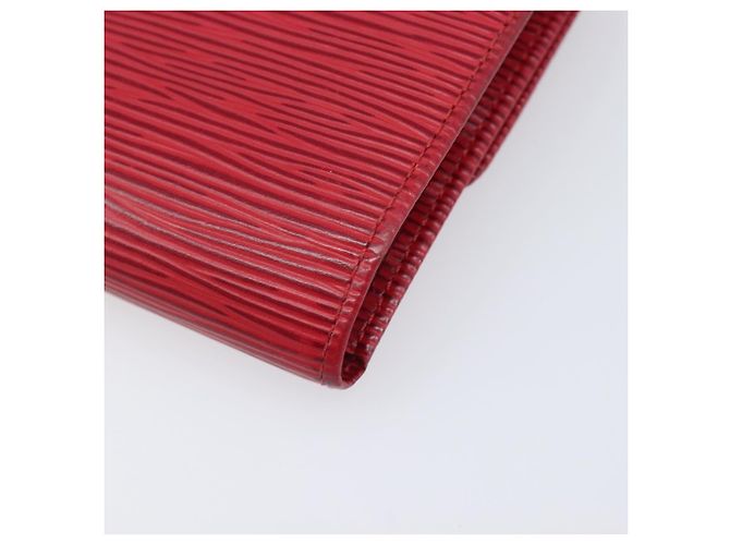 LOUIS VUITTON Epi Porte Tresor International Wallet Red M63387 LV - vista 15