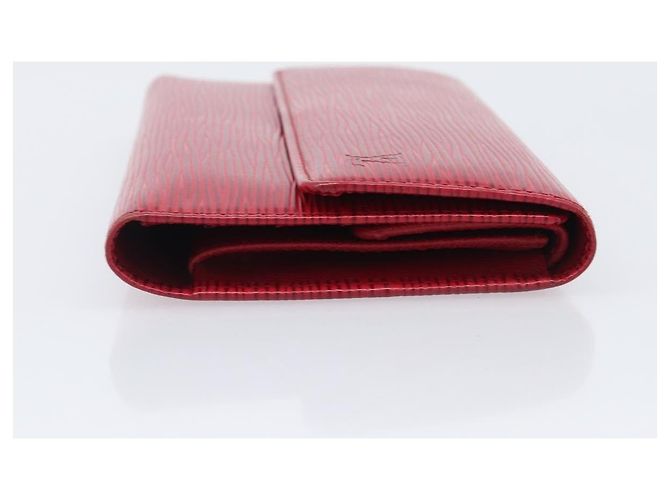 LOUIS VUITTON Epi Porte Tresor International Wallet Red M63387 LV - vista 3