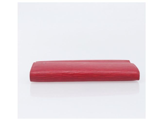LOUIS VUITTON Epi Porte Tresor International Wallet Red M63387 LV - vista 5