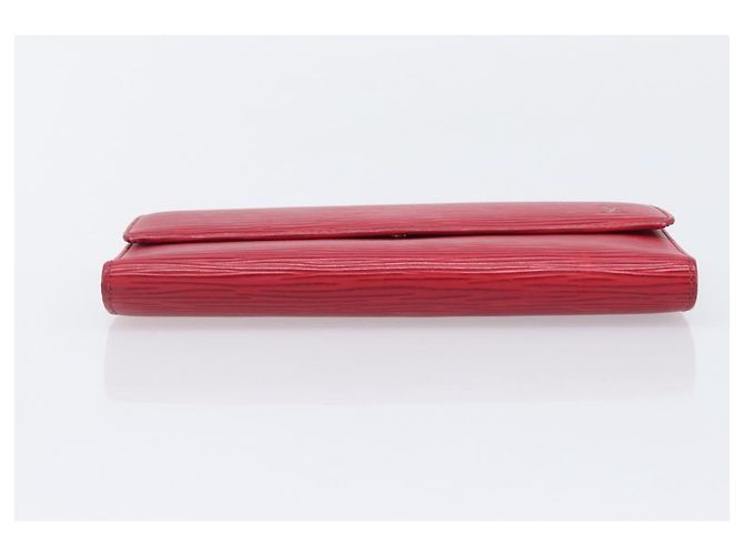 LOUIS VUITTON Epi Porte Tresor International Wallet Red M63387 LV - vista 6