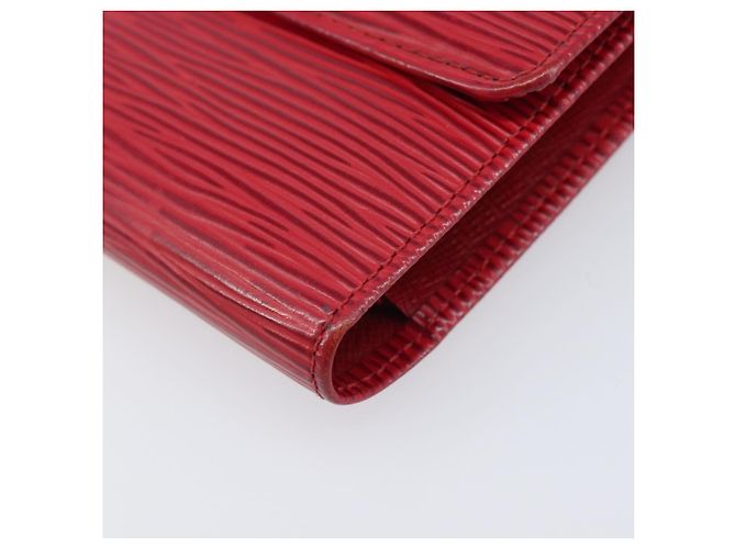 LOUIS VUITTON Epi Porte Tresor International Wallet Red M63387 LV - vista 7