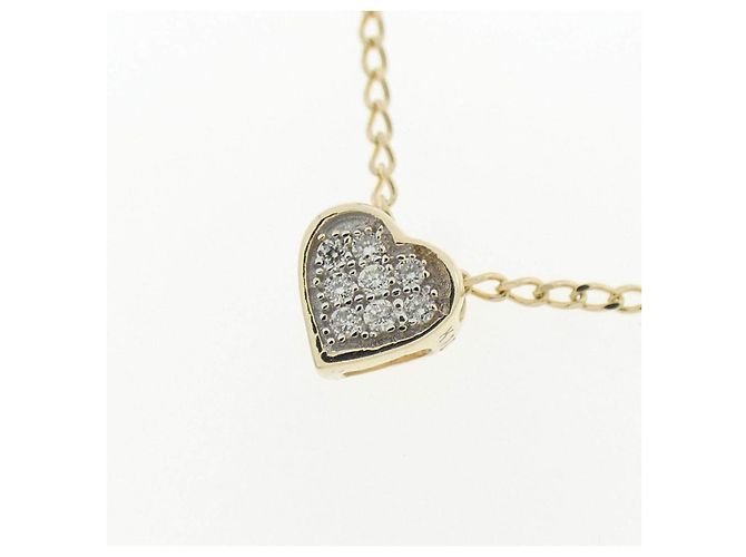 Autre Marque Collana di diamanti K10 Yellow Gold K10 White Gold - vista 3