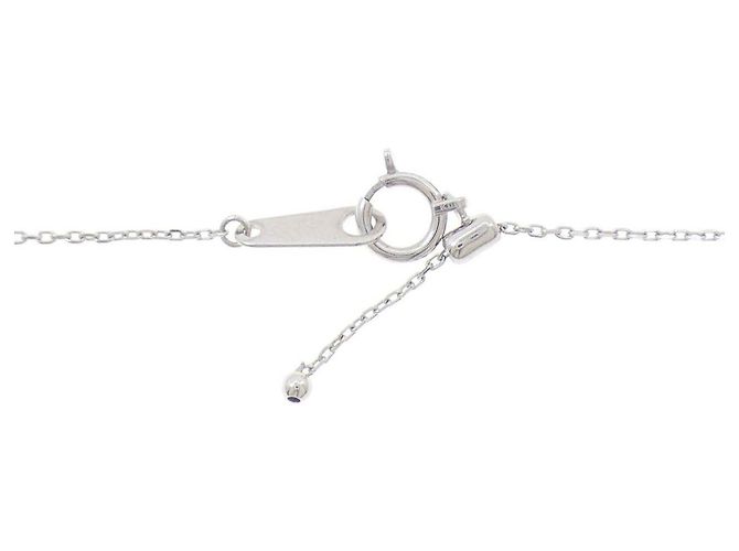 Autre Marque Diamant-Halskette PT950 K18WG - Ansicht 5