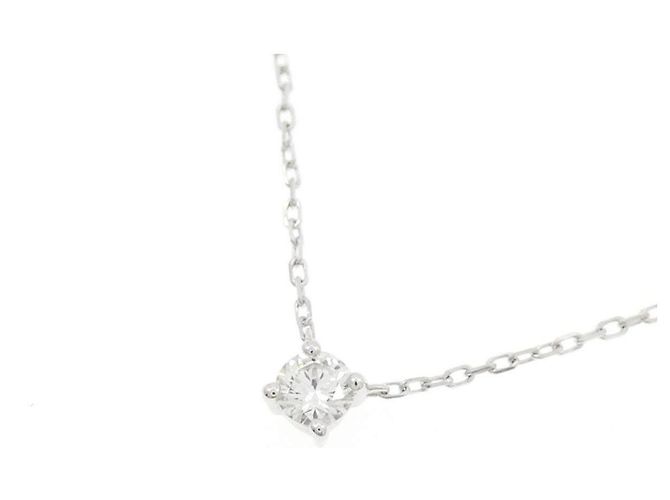 Autre Marque Collana in oro bianco Au750 e diamanti - vista 3