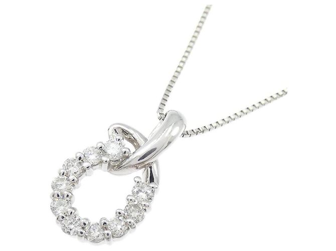 Autre Marque Diamantenhalskette PT900 PT850 - Ansicht 3