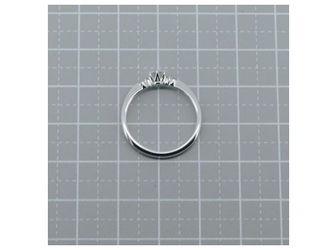 Autre Marque Anel de Diamante Royal Asscher Pt950 - vista 4