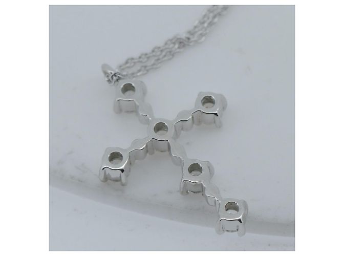 Autre Marque Colar Vendome Aoyama Diamond Pt900 Pt850 - vista 5