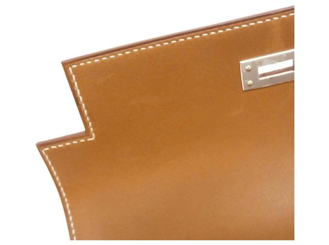 Hermès Borsa Hermes Perspective Cavalier Kelly22 Wood Barenia - vista 8