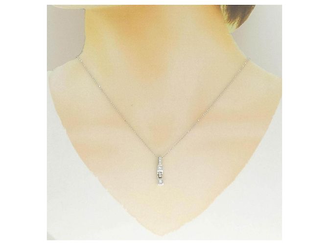 Autre Marque Collar de diamantes PT900 PT850 - vista 6