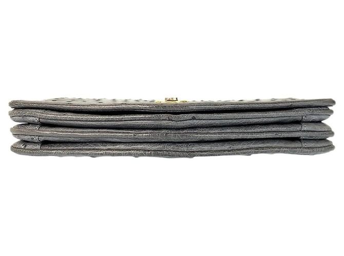 Bally Ostrich Leather Shoulder Bag - view 10