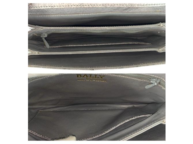 Bally Ostrich Leather Shoulder Bag - view 9