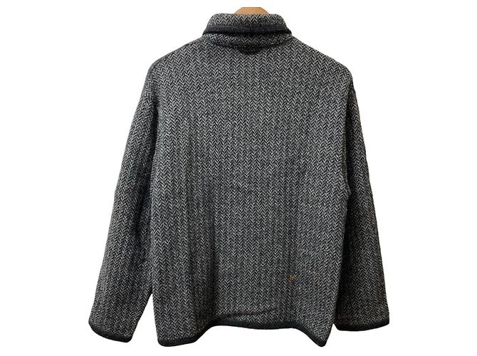 Autre Marque Chaqueta Tyrolean de punto Shetland Tweed 45R - vista 3