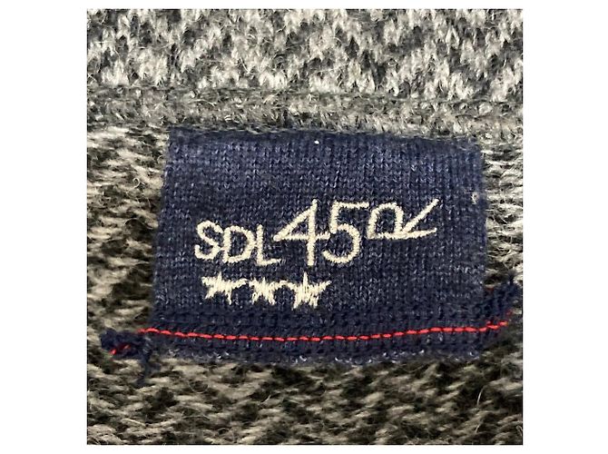 Autre Marque Chaqueta Tyrolean de punto Shetland Tweed 45R - vista 4
