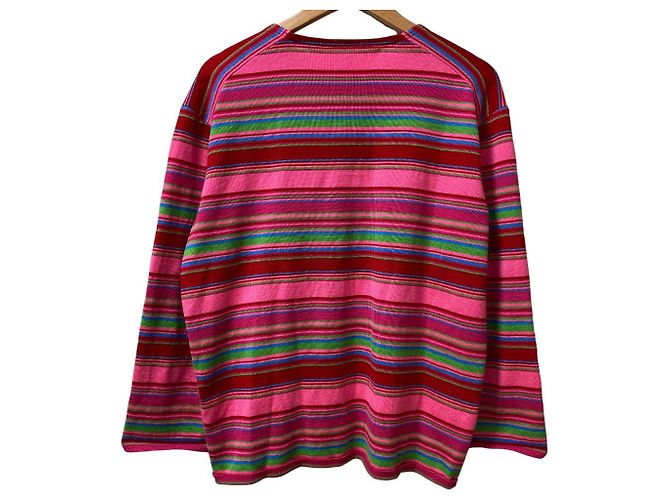 Maglione in maglia a righe COMME des GARCONS - vista 3