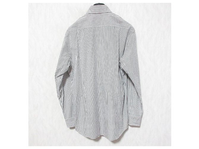 Autre Marque Camisa de algodão Fairfax Stripe - vista 2