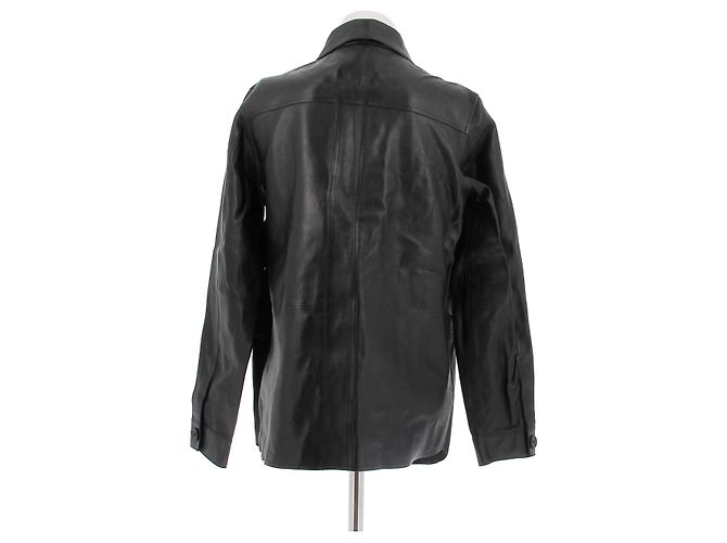 SéZane Veste en cuir noir "Will" - view 2