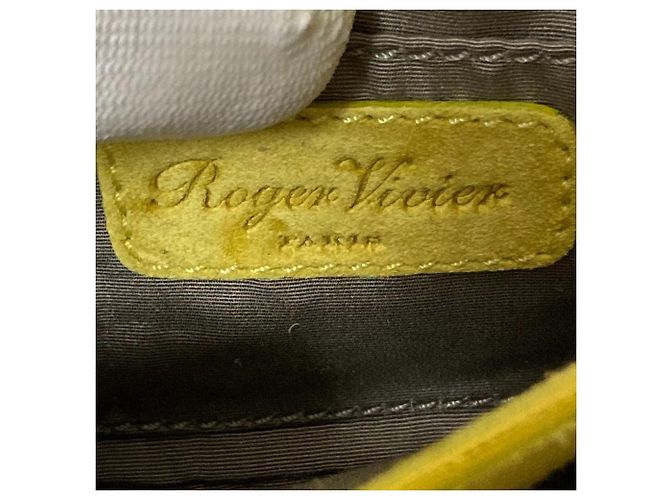 Bolso de hombro con cadena de gamuza Roger Vivier - vista 10