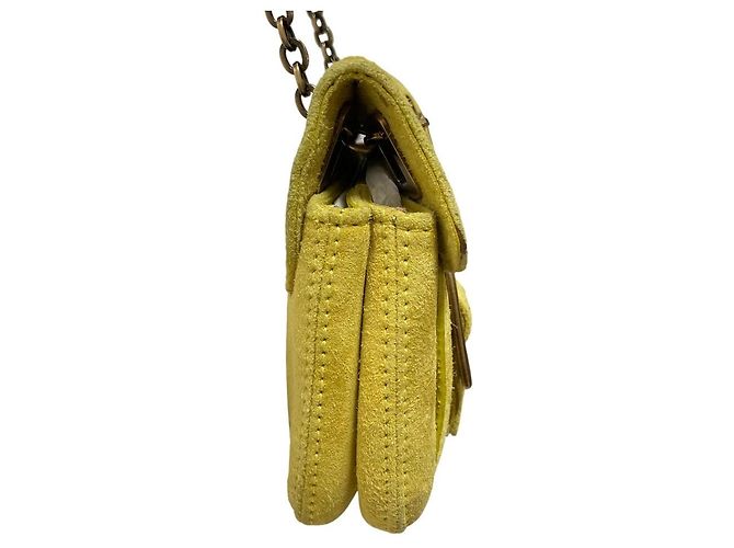 Bolso de hombro con cadena de gamuza Roger Vivier - vista 2