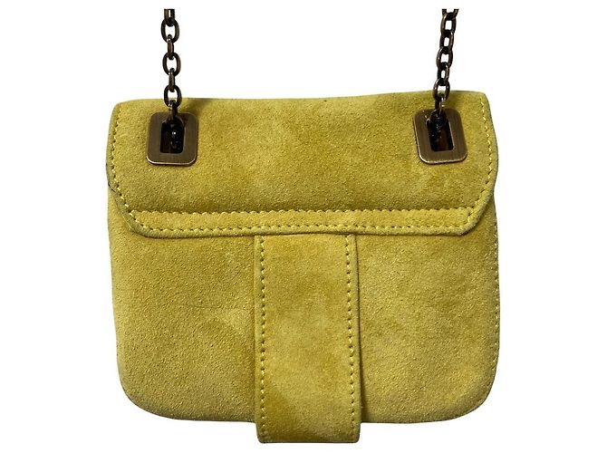 Bolso de hombro con cadena de gamuza Roger Vivier - vista 3