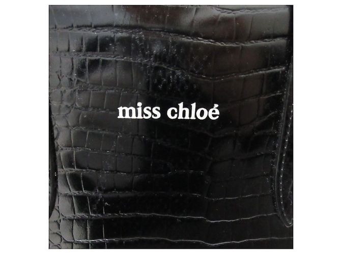 Chloé Sac à main Miss Chloe effet crocodile - vue 10