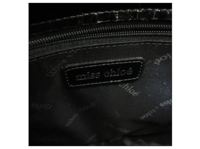 Chloé Sac à main Miss Chloe effet crocodile - vue 9