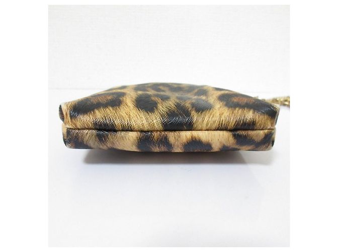 Autre Marque Borsa a tracolla MOHI con catena leopardata - vista 3