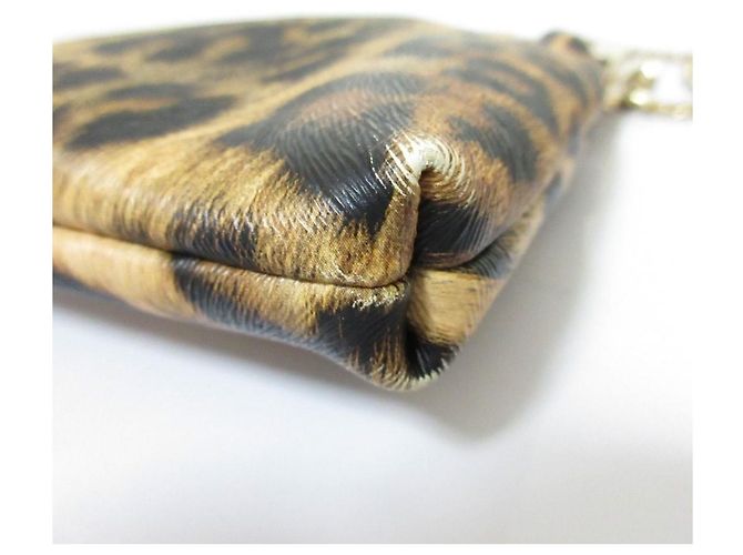 Autre Marque Borsa a tracolla MOHI con catena leopardata - vista 4