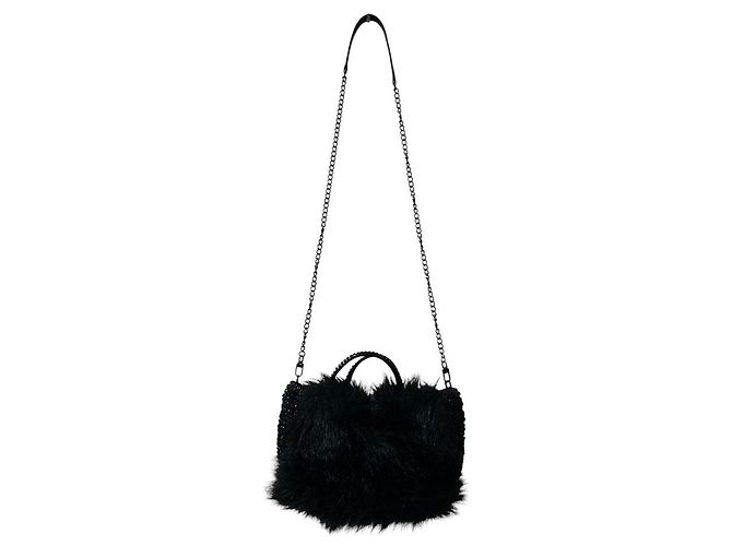 Autre Marque ANTEPRIMA Borsa a tracolla 2way in eco-pelliccia Wire - vista 8
