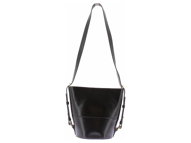 SéZane Gary Handtasche aus schwarzem Leder - Ansicht 2