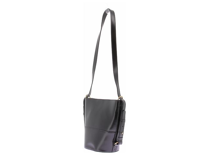 SéZane Gary Handtasche aus schwarzem Leder - Ansicht 3