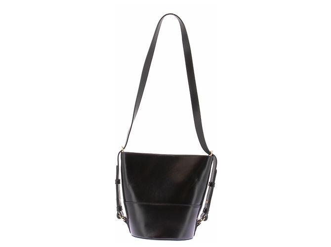 SéZane Gary Handtasche aus schwarzem Leder - Ansicht 4