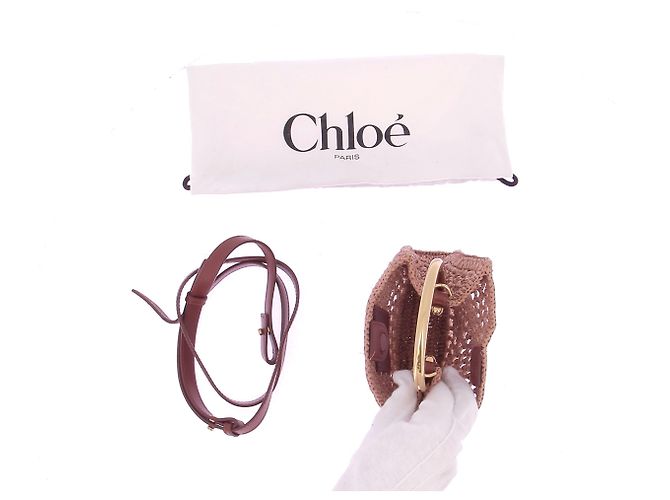 Chloé Borsa all'uncinetto "Summer Banana" - vista 6