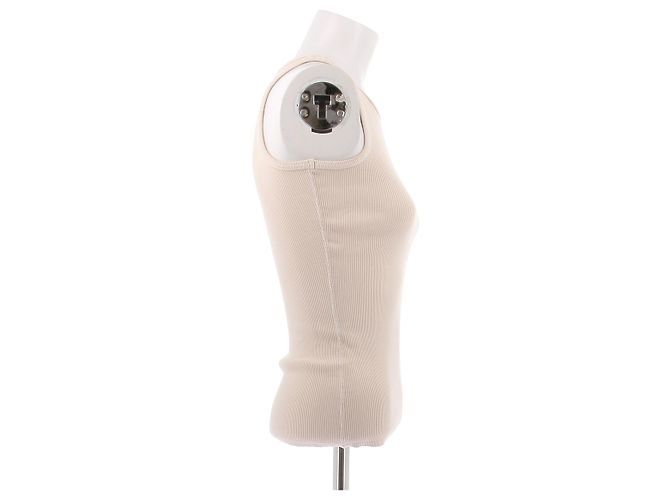 Acne Studios beige viscose top - view 3