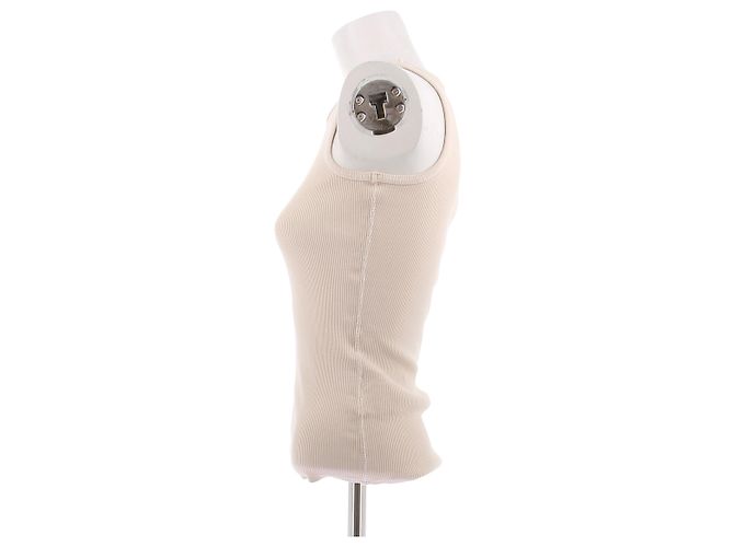 Acne Studios beige viscose top - view 4