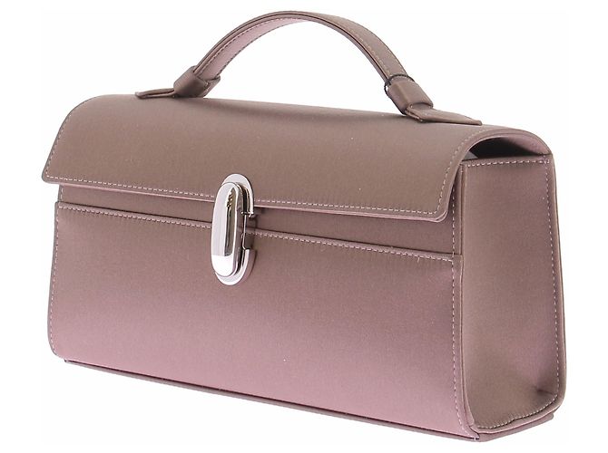 Autre Marque Pochette SAVETTE Symmetry de piel camel - vista 2