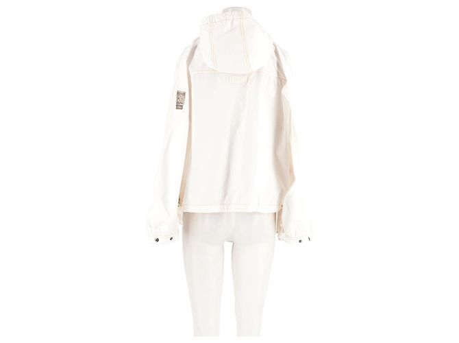 Autre Marque Weiße Baumwolljacke - Ansicht 2