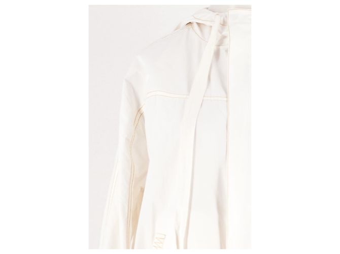 Autre Marque Weiße Baumwolljacke - Ansicht 6