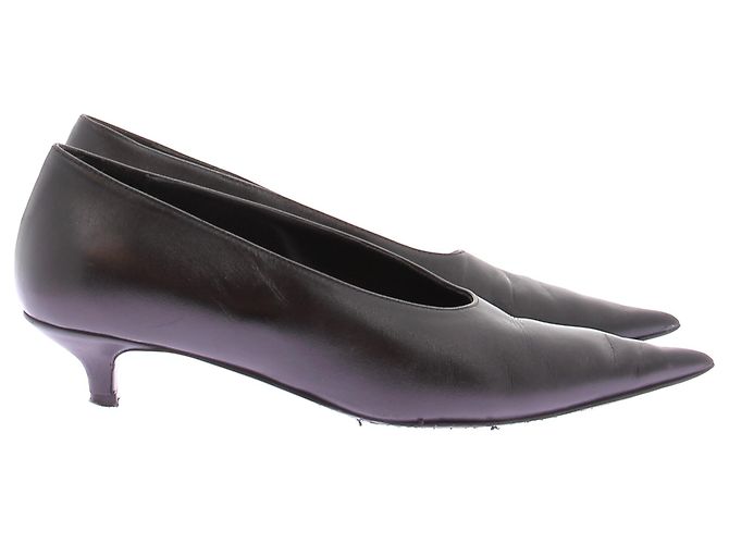 Totême Schwarze Leder-Pumps - Ansicht 3
