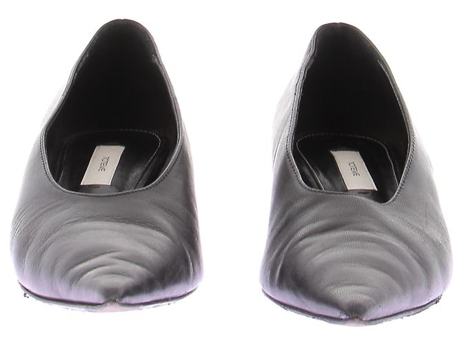 Totême Schwarze Leder-Pumps - Ansicht 4