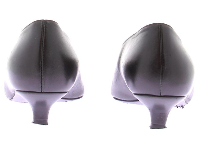 Totême Schwarze Leder-Pumps - Ansicht 5