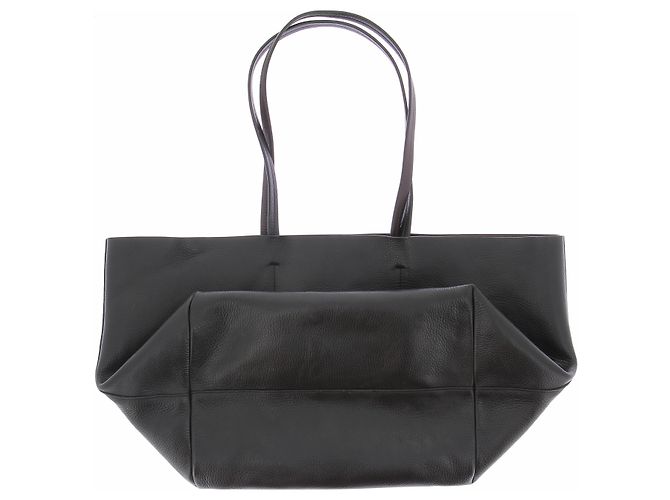 Cos Klassische Leder-Tote-Bag - Ansicht 2