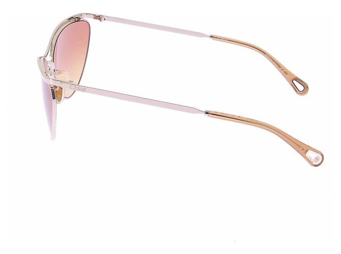 Chloé Solaires marron et dorées - view 5