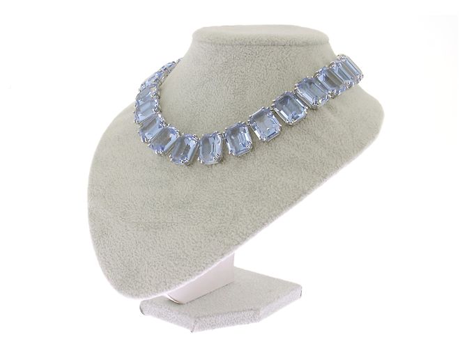 Swarovski Millenia Halskette Blau - Ansicht 2
