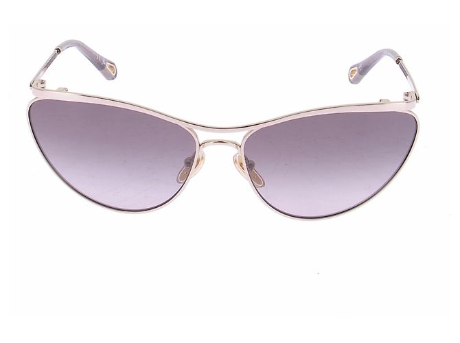 Chloé Sonnenbrille aus Goldmetall - Ansicht 2